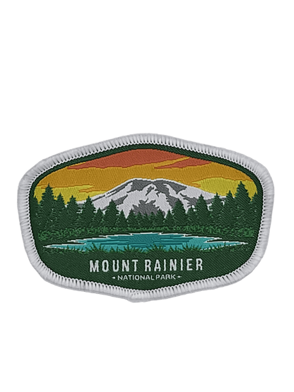 Mount Rainier National Park Woven Patch image 0