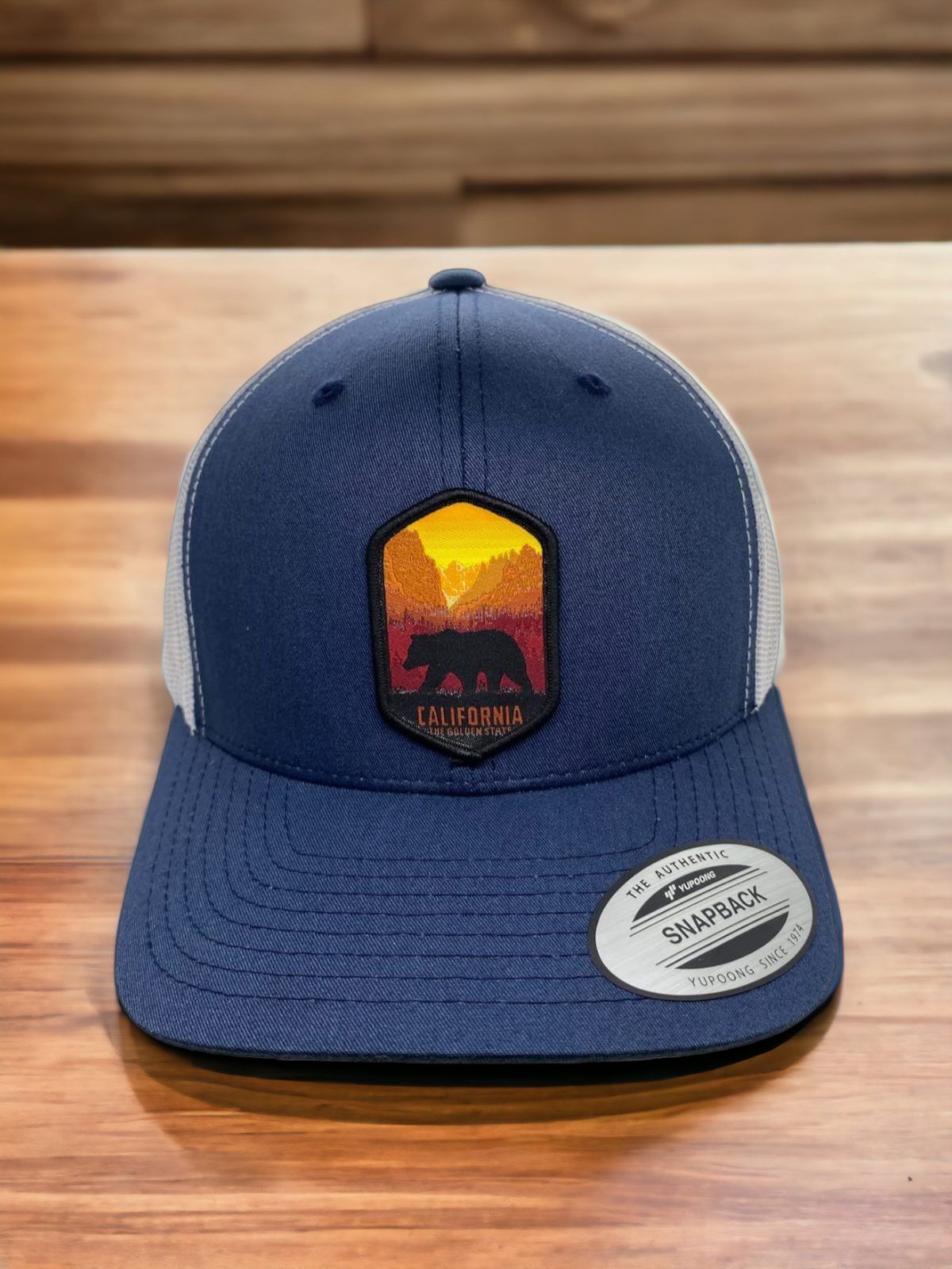Cali Mesh Back Trucker Baseball Cap with Patch image 5