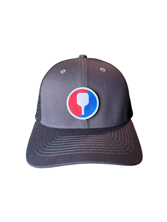 Pickleball Trucker Hat with Paddle Patch – Sporty & Stylish image 0