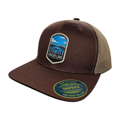 Crater Lake National Park Snapback Hat | Oregon NPS Souvenir Cap