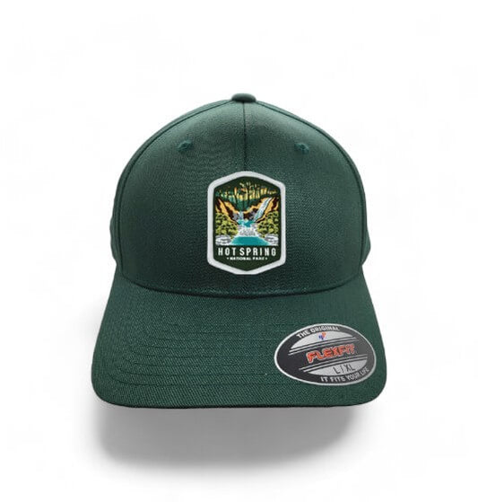 Hot Springs National Park Fitted Hat image 0