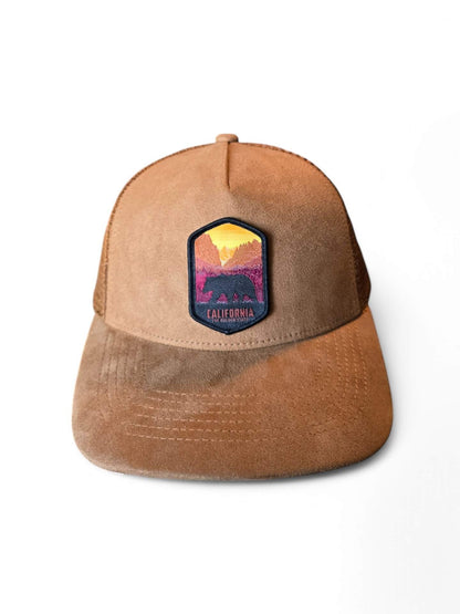 State Collection 5-Panel Trucker Hat – Suede with Snapback image 11
