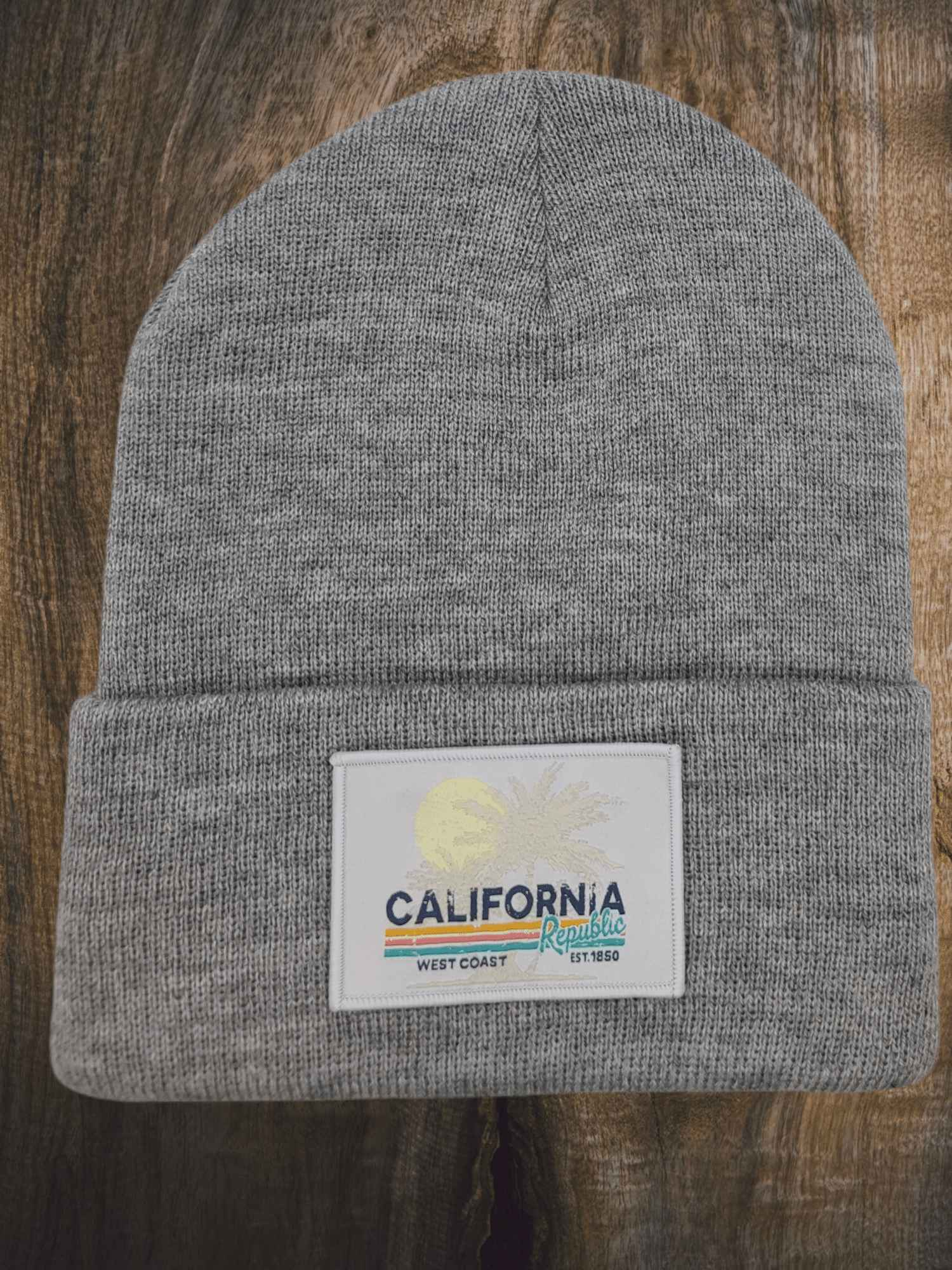 California Republic Beanie – West Coast Patch Hat