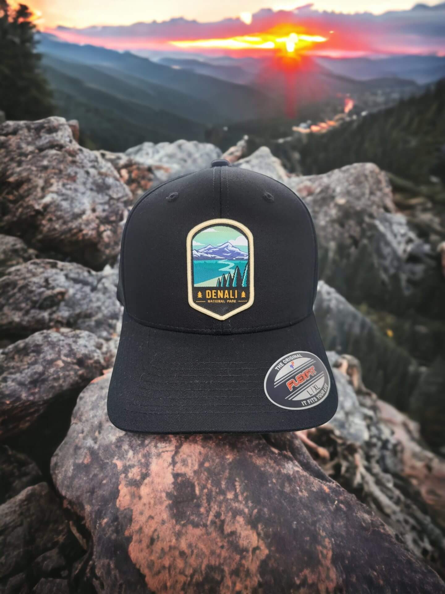 Denali National Park Fitted Hat image 3