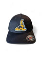 Snowboarder Flexfit Hat –  Fitted Cap with Yellow Rider Patch