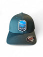 Crater Lake Hat – Black Flexfit Cap with National Park Patch