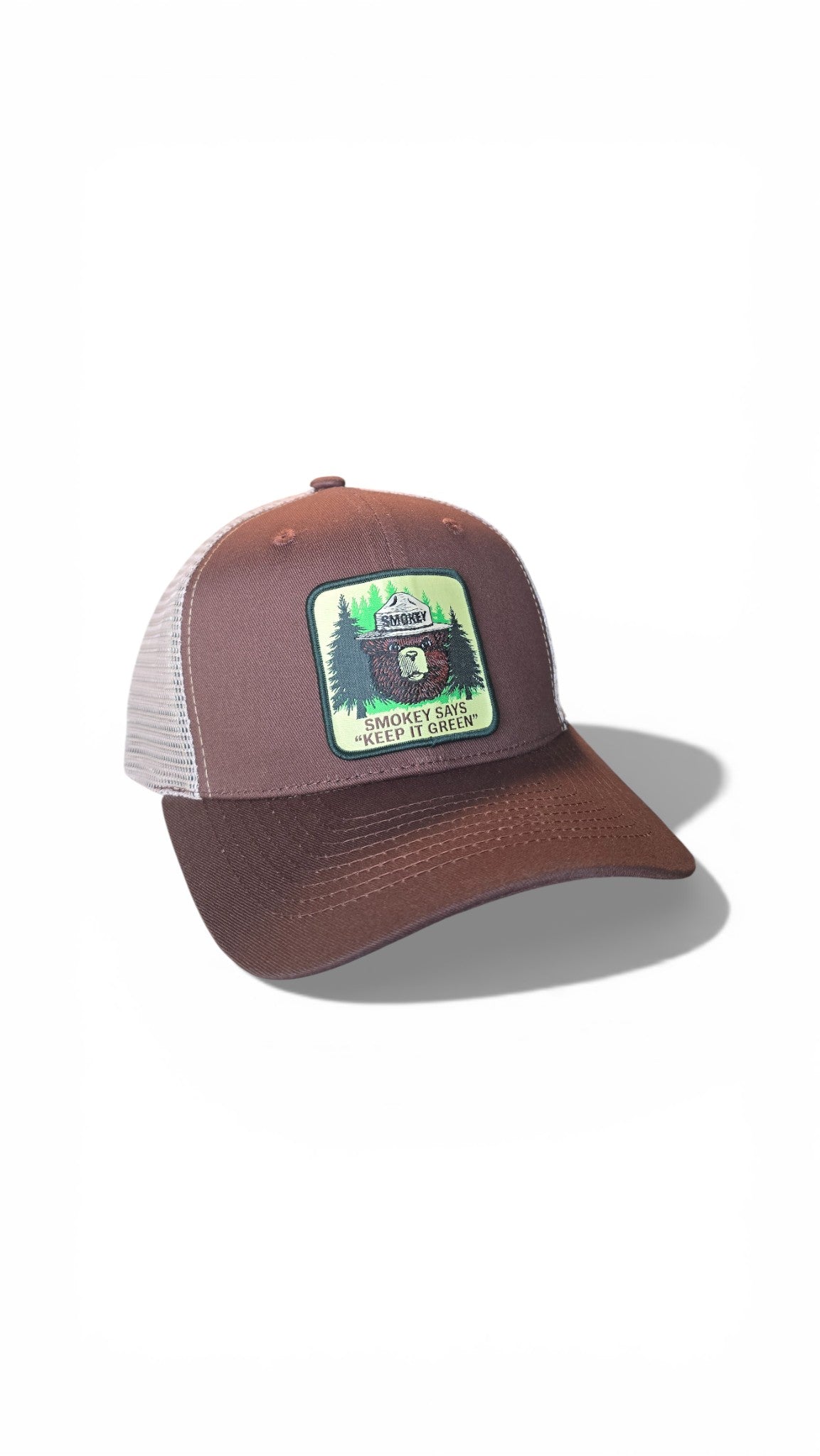 Official Licensed Smokey Bear Trucker Hat Mesh Cap