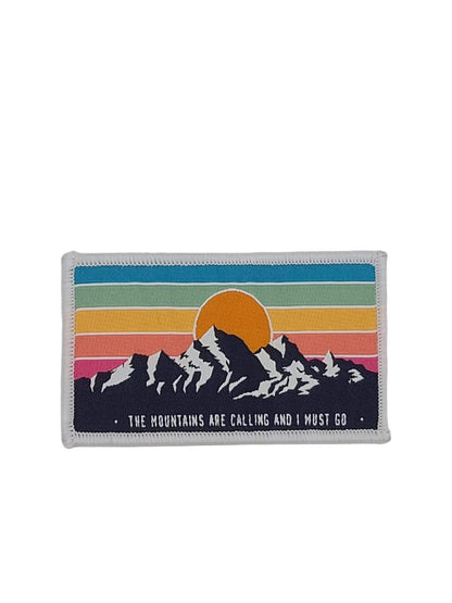 Mountains Are Calling Woven Patch image 0