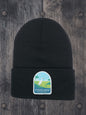 Everglades Beanie – Florida Wildlife Patch Knit Hat image 2