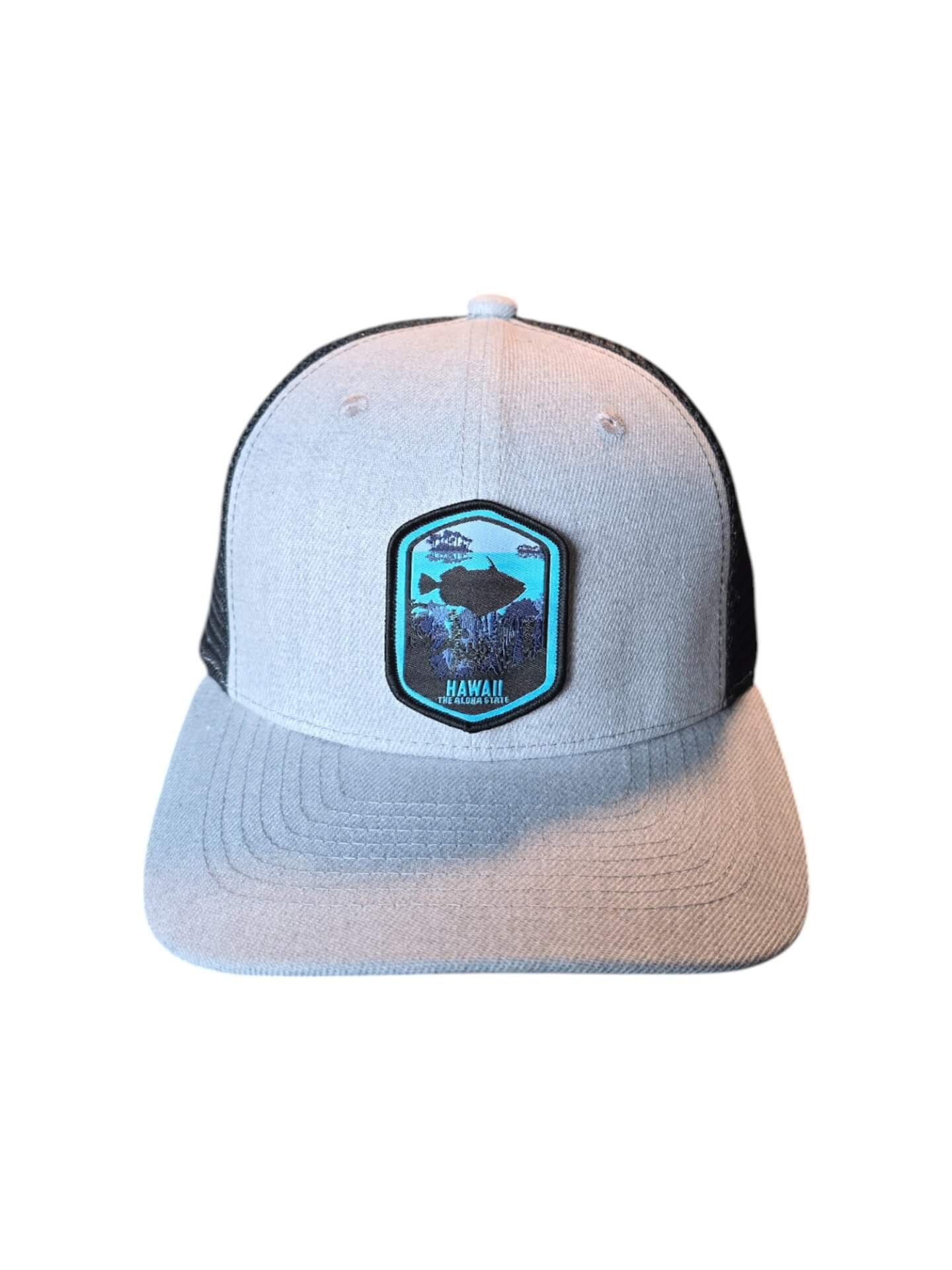 Aloha Hawaii Mesh Snapback Cap with State Design image 2
