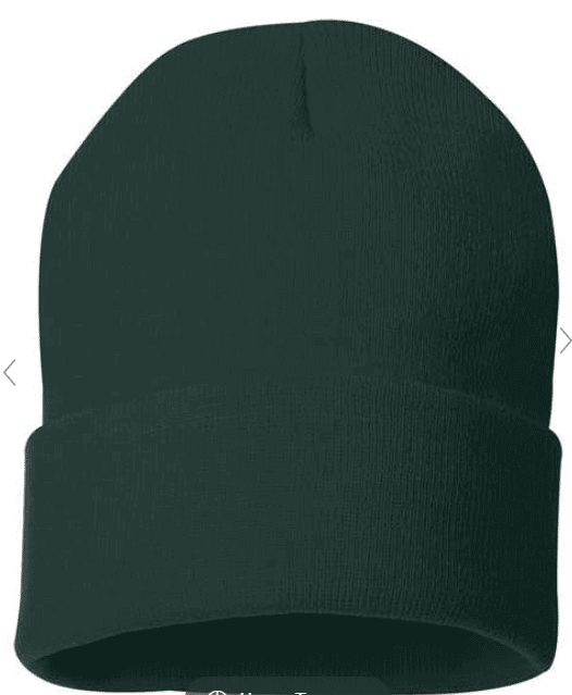 Utah Beanie – Cozy Knit Hat with Tree Line Patch image 5