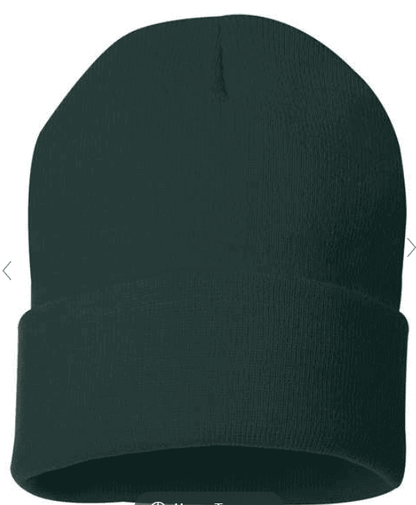 Utah Beanie – Cozy Knit Hat with Tree Line Patch image 5