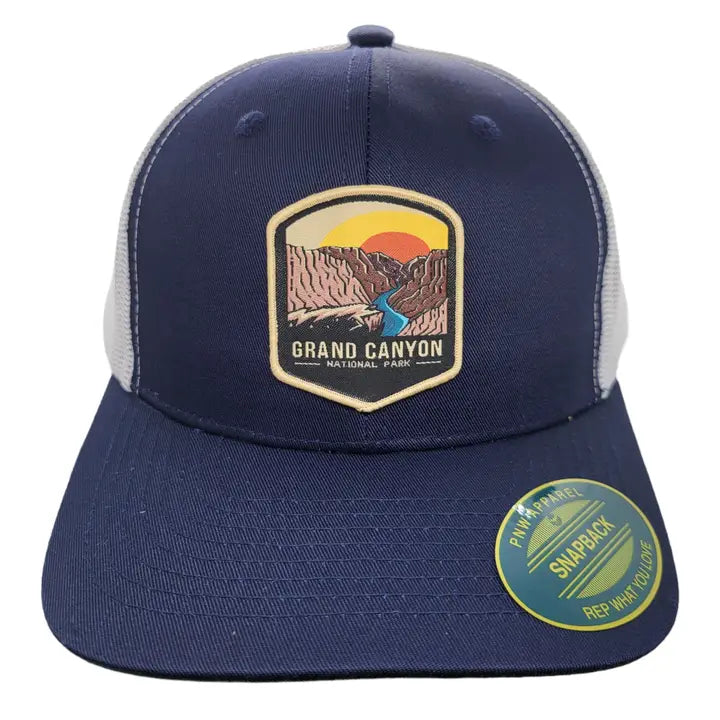 Grand Canyon Trucker Hat | Vintage National Park Hat | Hiking Cap