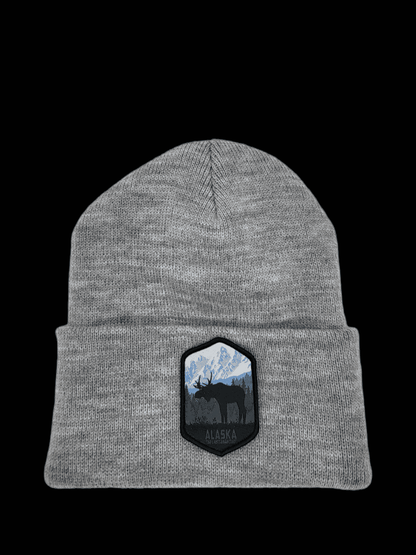 Alaska Beanie w/ Last Frontier Patch image 2