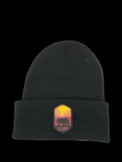 California Beanie with State Patch - Cozy Winter Headwear for Outdoor Adventures image 3