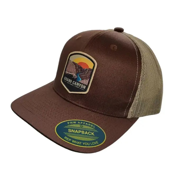 Grand Canyon Trucker Hat | Vintage National Park Hat | Hiking Cap