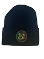 Mountain Palm Tree Beanie Hat - Tropical Beach Sun Cap - Fun Outdoor Skull Accessory Gift image 0