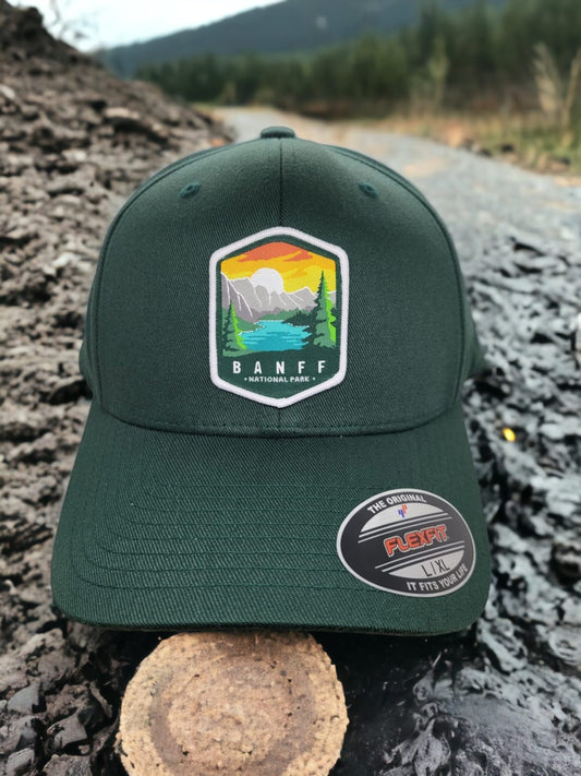 Banff National Park Fitted Hat image 1