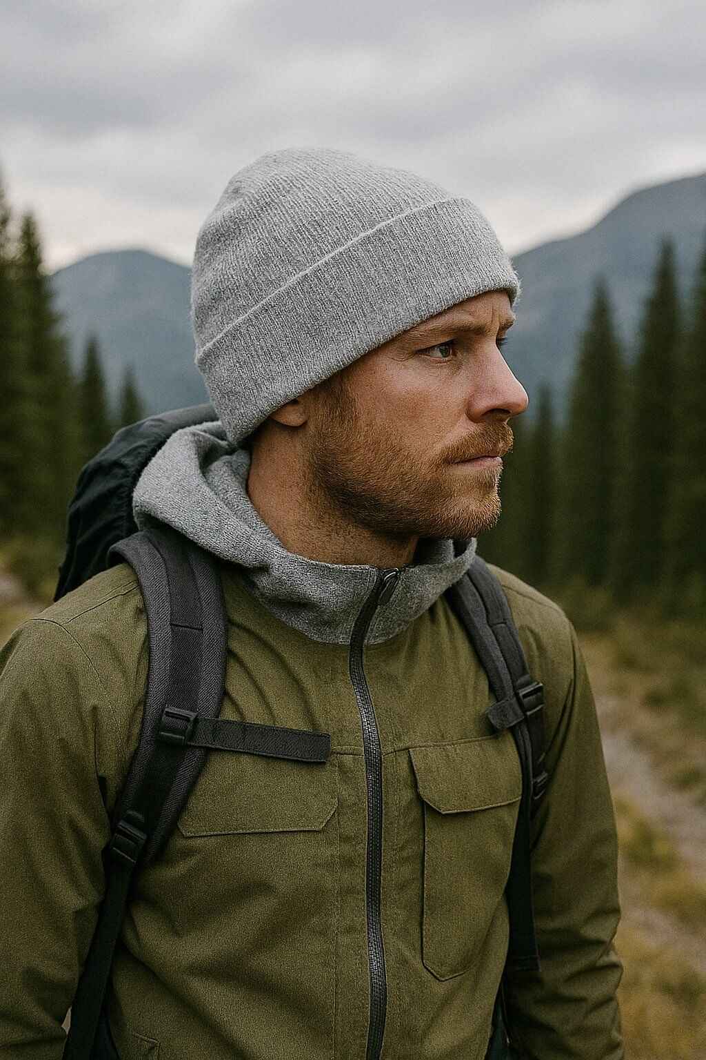 John Muir Trail Beanie – JMT Patch Hat