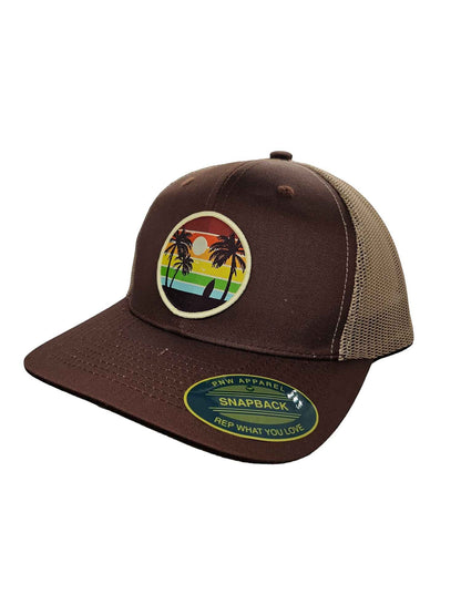 Vintage Trucker Hat - Retro Mesh Summer Beach Cap - Unisex