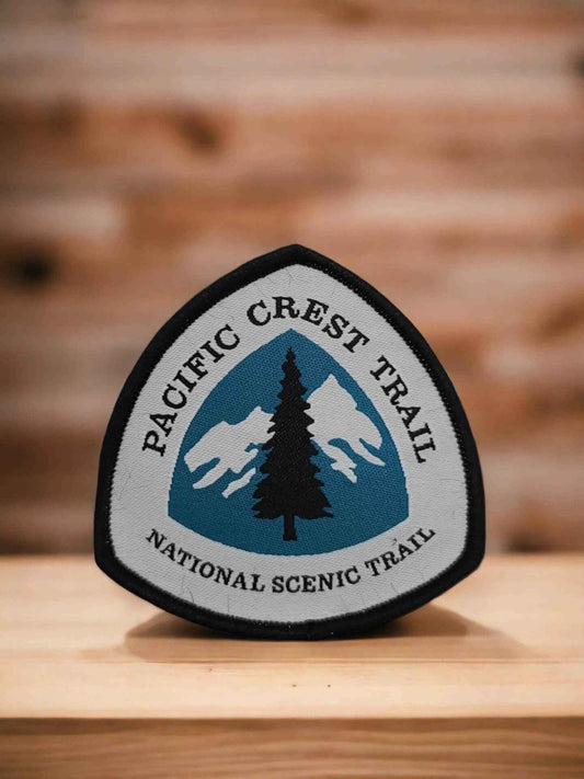 Pacific Crest Trail Official Patch 2.5" - High-Quality Woven Badge for Hikers & Backpackers (Sew/Iron-On)