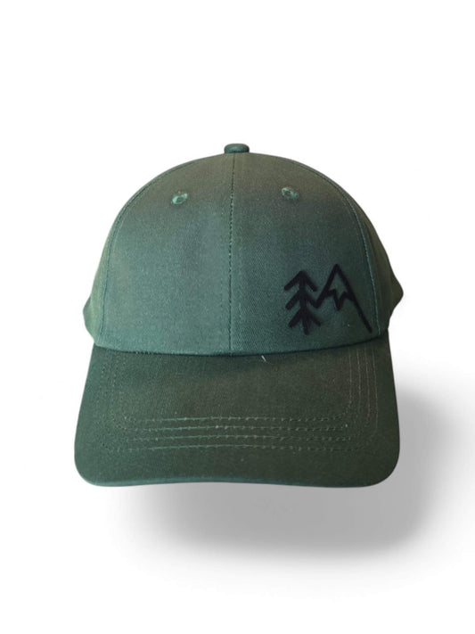 Minimalist Mountain Cap Outdoor Adventure Baseball Hat image 0