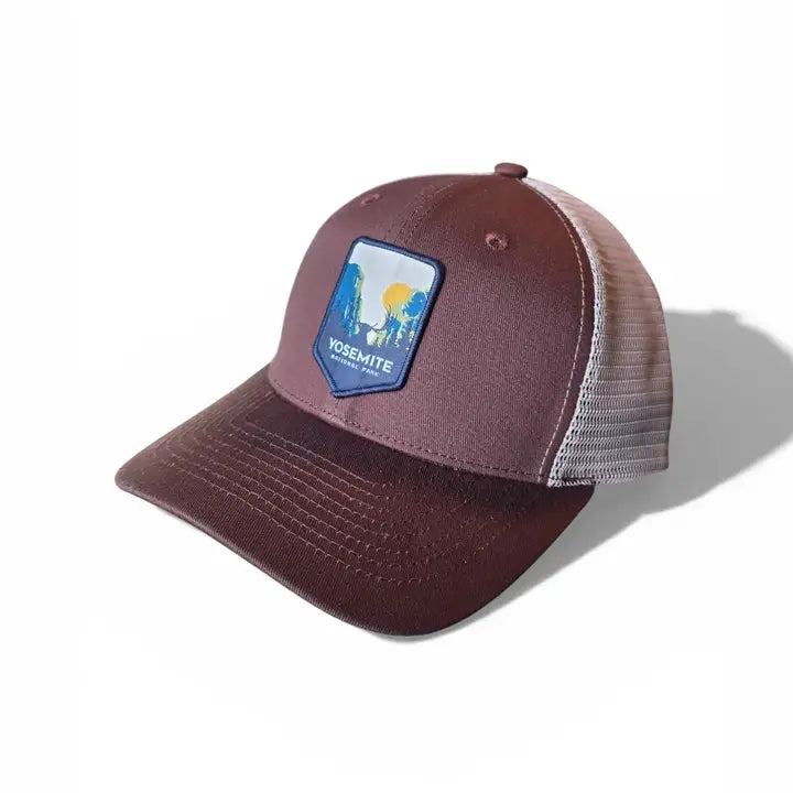 Yosemite National Park Trucker Hat | California Hiking Cap