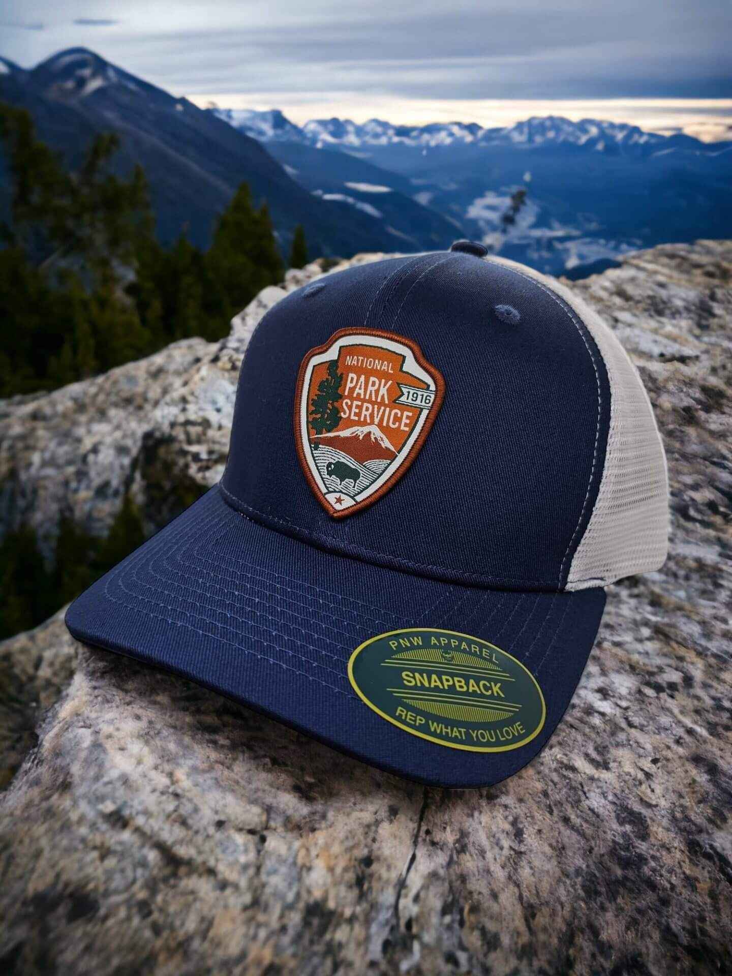 National Park Service Hat - Snapback Cap for Outdoor Enthusiasts
