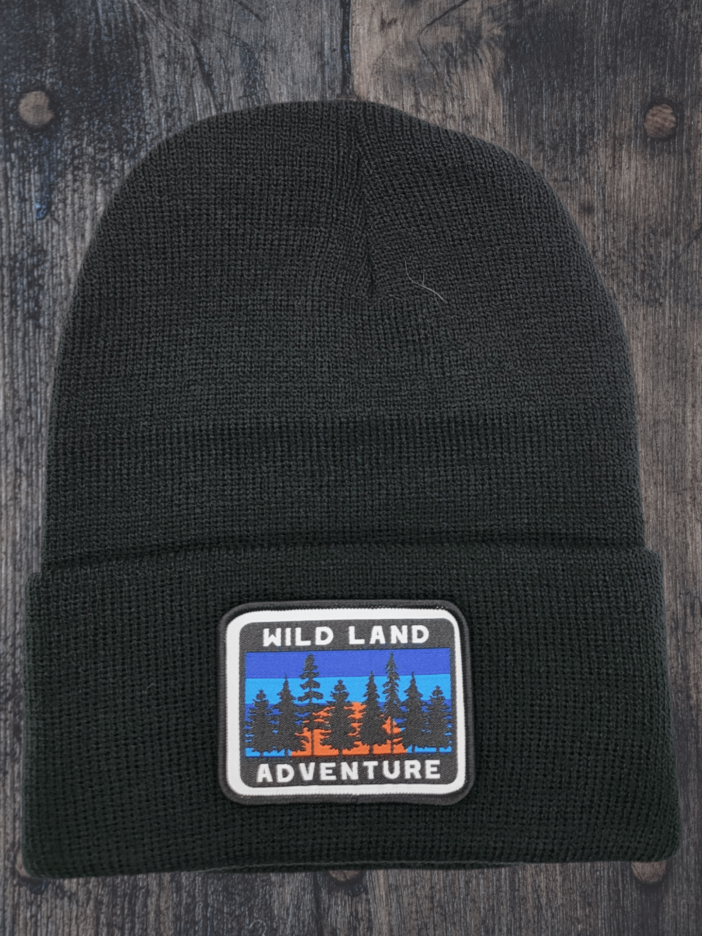 Adventure Beanie – Cozy Outdoor Knit Cap - Black image