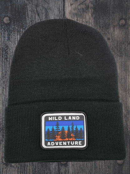 Adventure Beanie – Cozy Outdoor Knit Cap - Black image