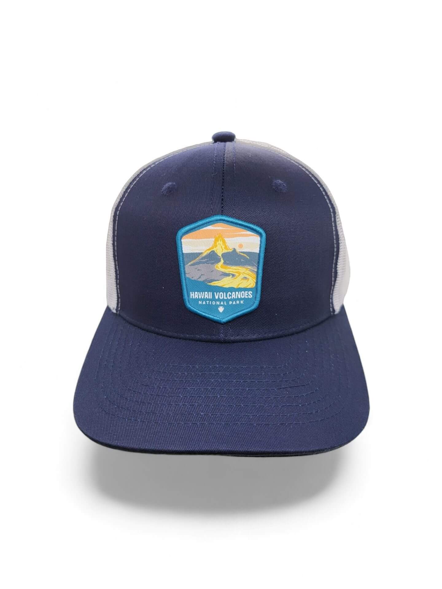 Hawaii Volcanoes National Park Snapback Cap - Scenic Outdoor Adventure Souvenir Baseball Hat image 0