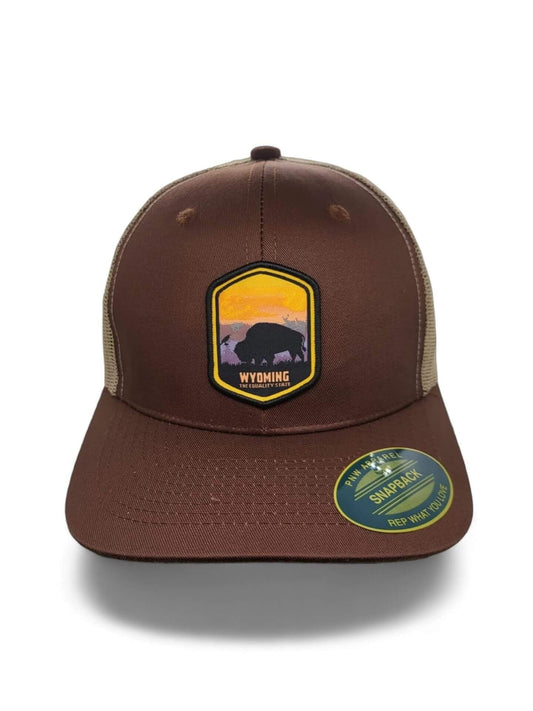 Wyoming Equality State Snapback Cap Gift image 0