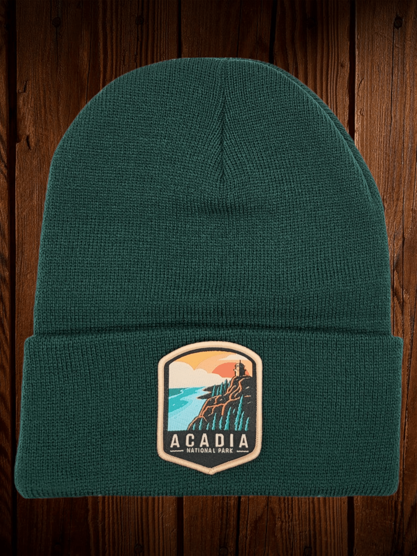 Acadia Beanie with Patch image 1