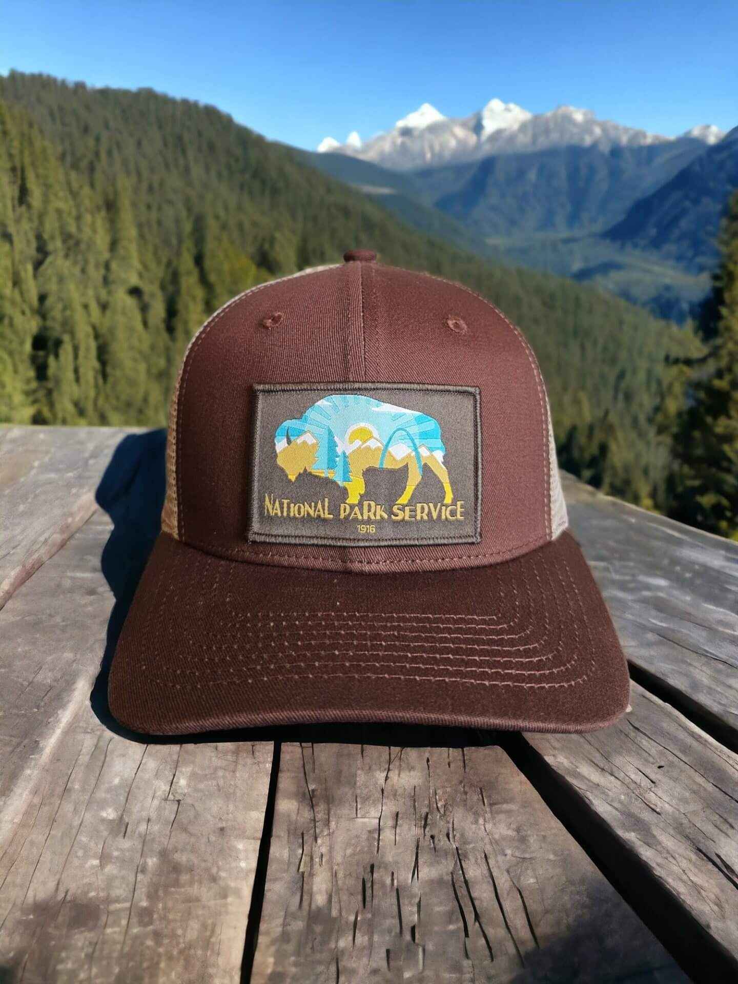 Buffalo Trucker Hat National Park Service