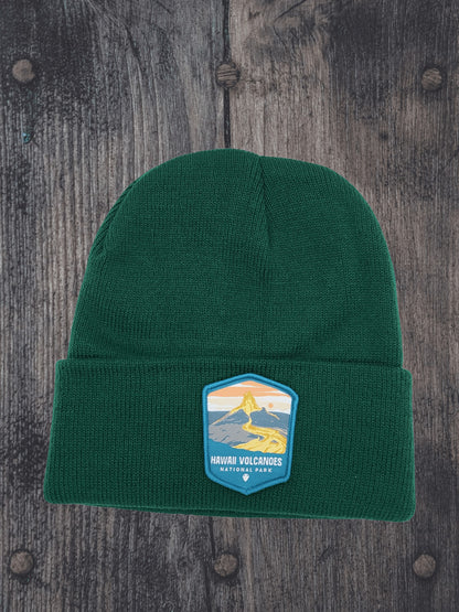 Hawai‘i Volcanoes Beanie – Island Adventure Knit Cap image 2