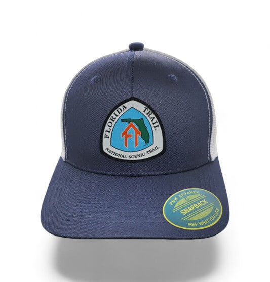Florida National Scenic Trail Trucker Hat - Mesh Back Snapback image 1