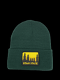 Utah Beanie – Cozy Knit Hat with Tree Line Patch image 2