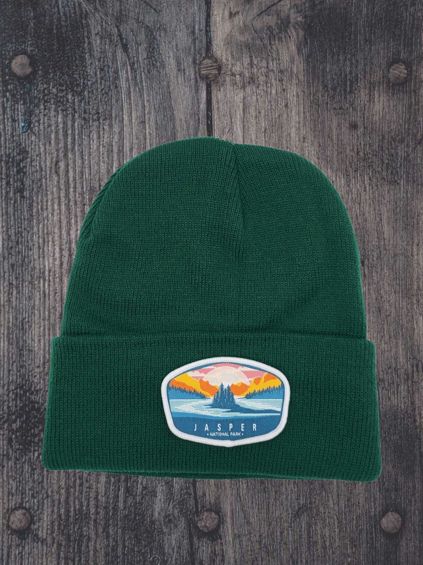 Jasper Beanie – Embroidered Canadian Park Knit Hat image 2