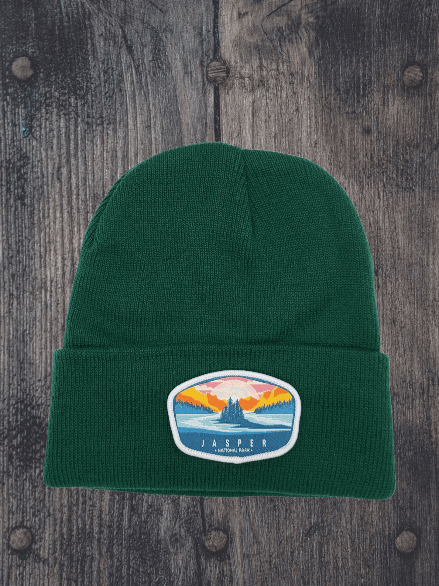 Jasper Beanie – Embroidered Canadian Park Knit Hat image 2