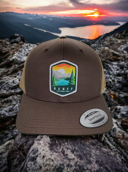 Banff National Park Snapback Hat with Patch image 3