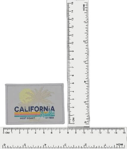 California Republic Vintage Patch image 1