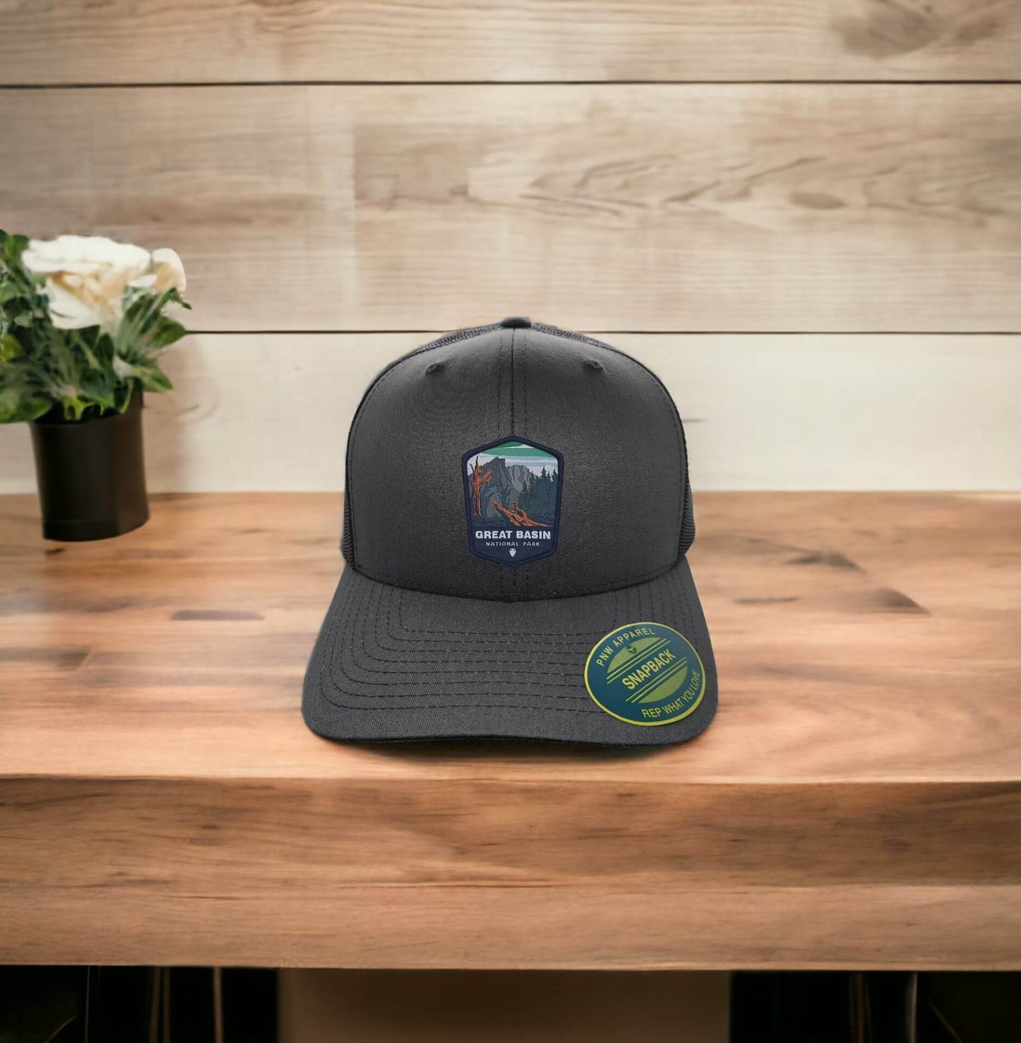 Great Basin National Park Mesh Snapback Cap for Outdoor Lovers image 3