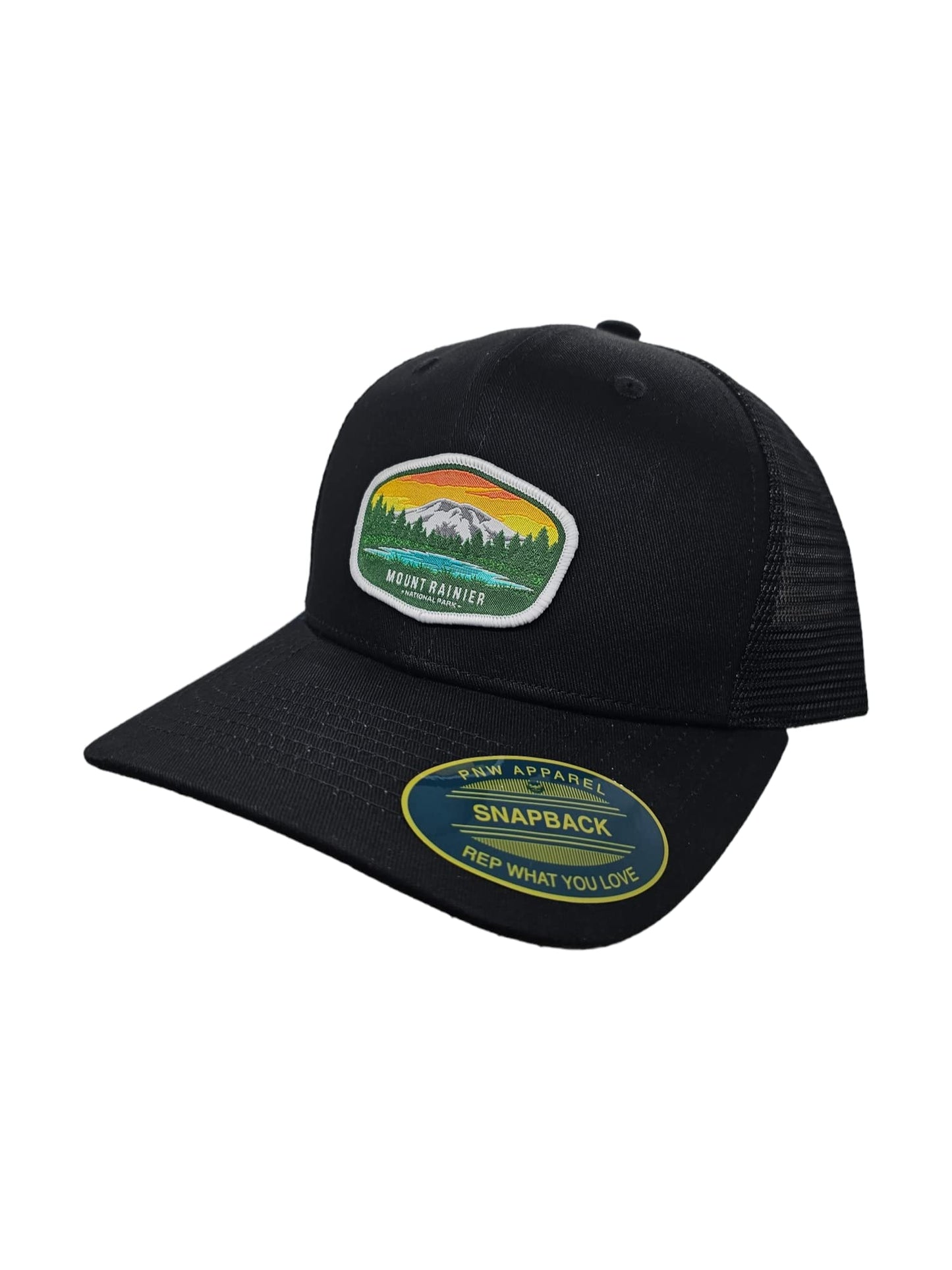 Mount Rainier Park Hat for Men - Snapback Style