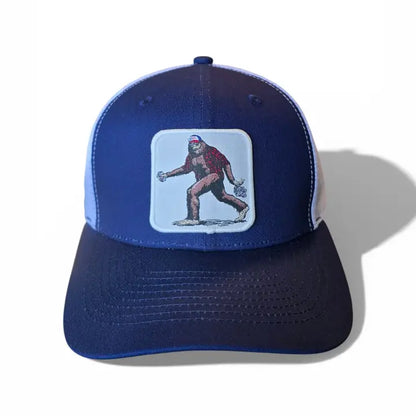 Sasquatch Bigfoot Trucker Hat - Mesh Snapback Cap for Men