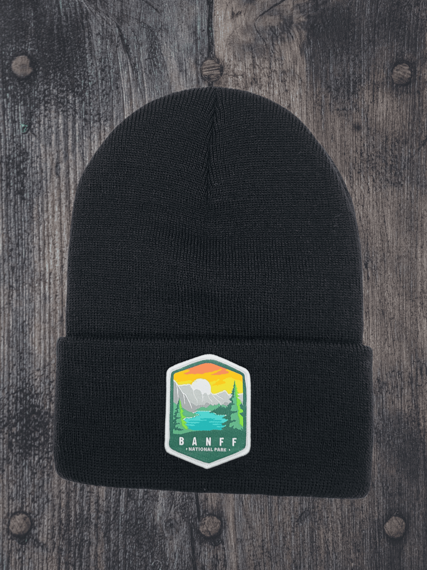 Banff National Park Beanie - Black image