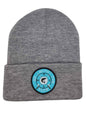 Go With the Flow Beanie – Compass Patch Knit Hat