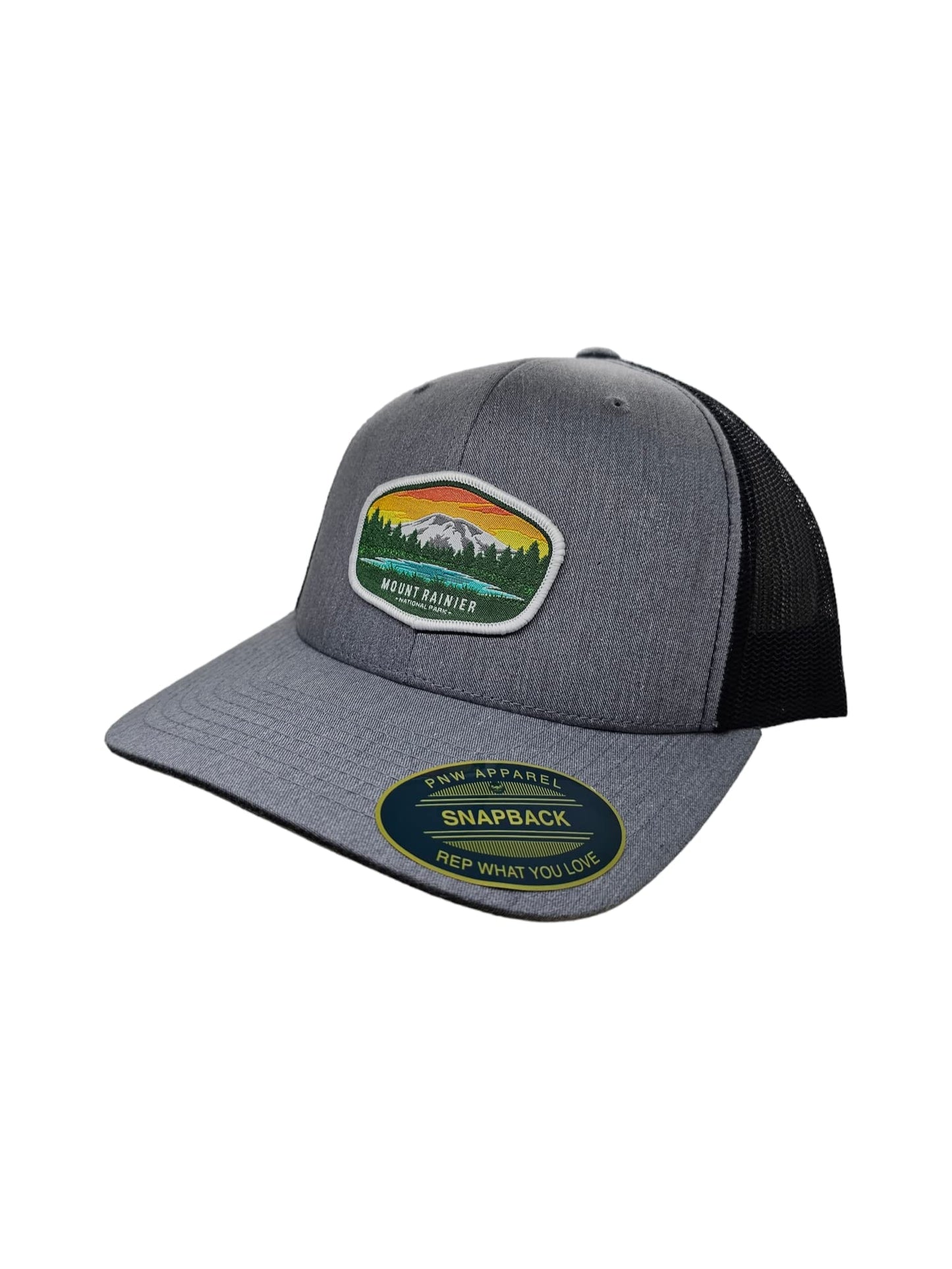 Mount Rainier Park Hat for Men - Snapback Style