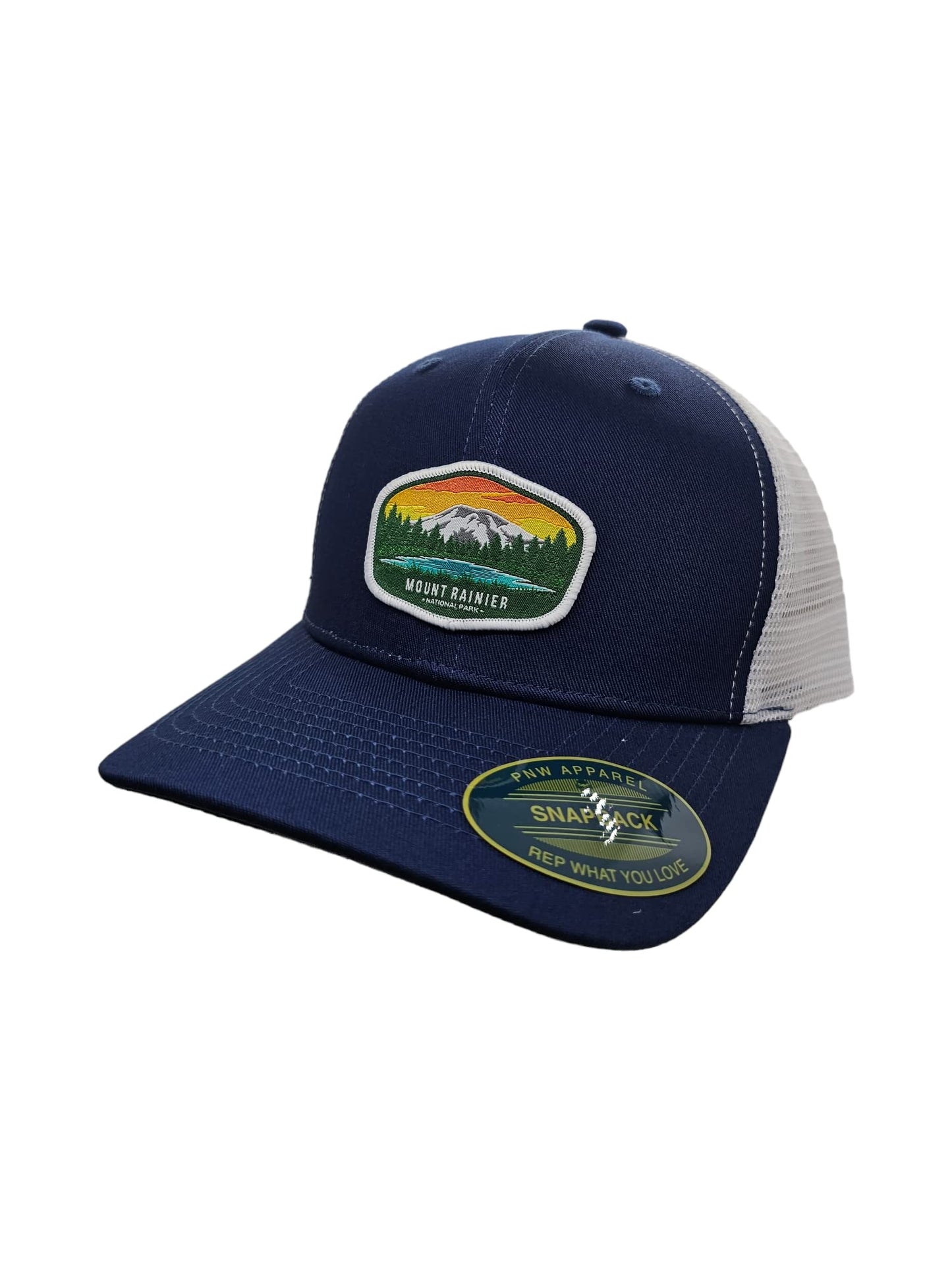 Mount Rainier Park Hat for Men - Snapback Style