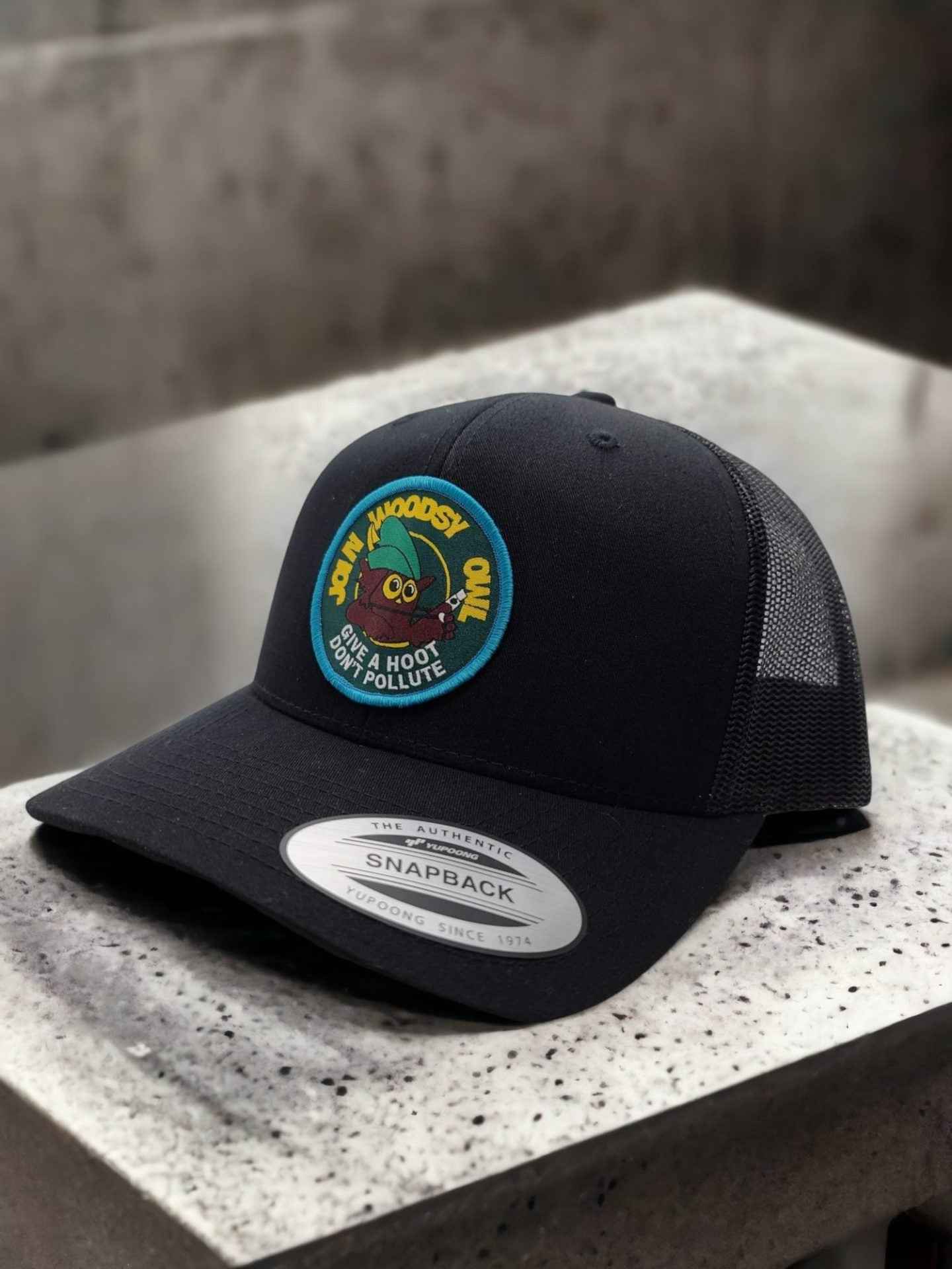 Woodsy Owl U.S Forest Service Trucker Hat