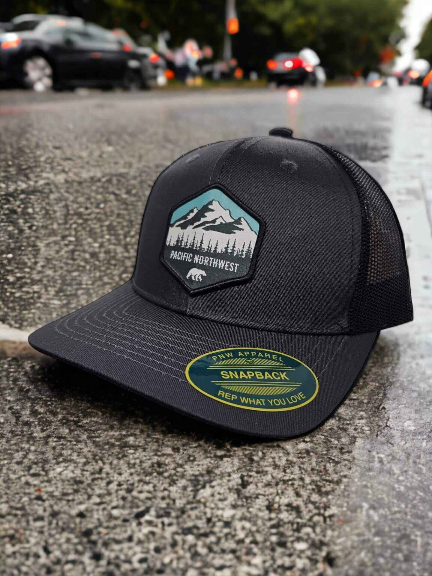 Pacific Northwest Trucker Hat with Patch